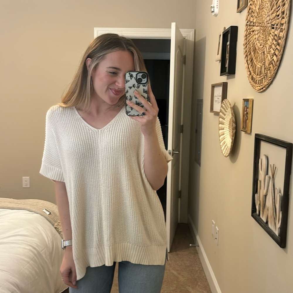 Loft Oversized Sweater Vest